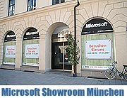 Vista, X-Box 360, Microsoft Office, Windows live und mehr: der Microsoft Showroom im Forum 7 am Odeonsplatz feiert seine Deutschland-Premiere in München (Foto: Martin Schmitz)